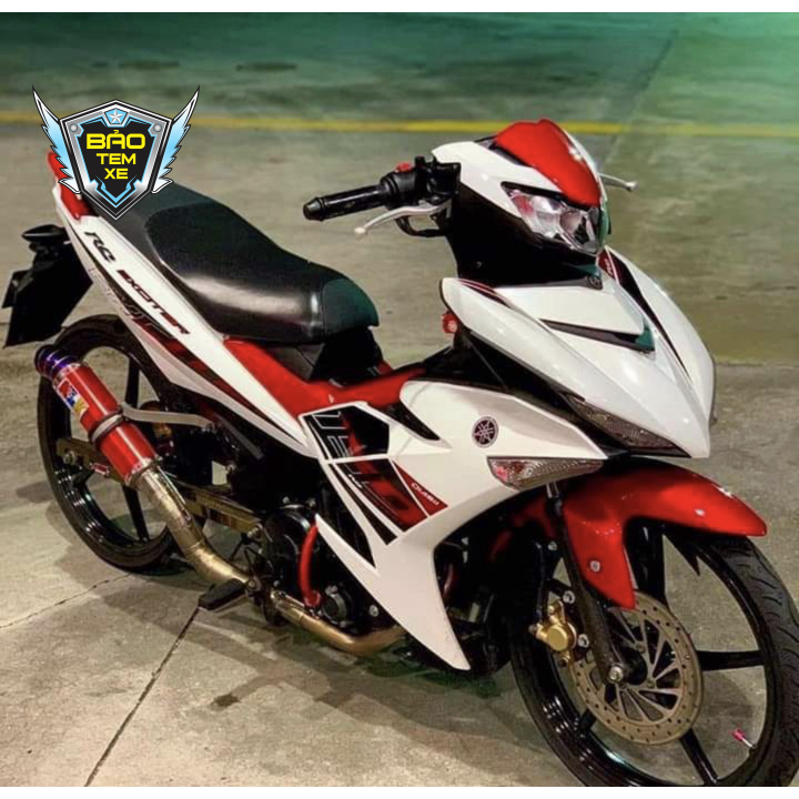 [ FREE SHIP ] TEM RỜI XE EXCITER 150 RC TRẮNG ĐỎ