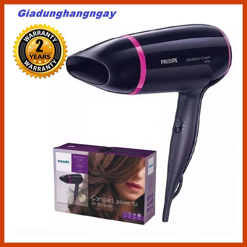 Máy sấy tóc bhd002 1600 w sấy khô tóc mạnh mẽ và chăm sóc tóc