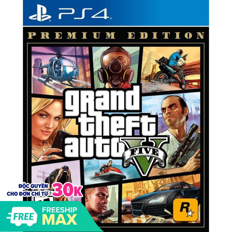 Game PS4 Grand Theft Auto V Cho Playstation 4