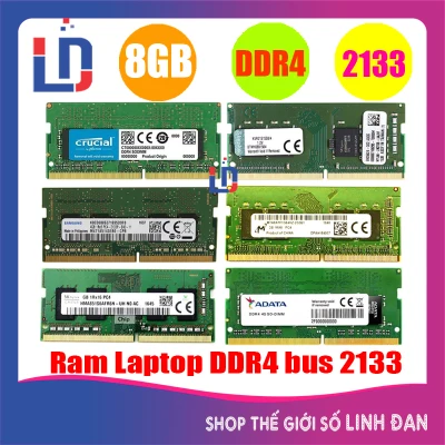 Ram laptop 8GB DDR4 bus 2133 MHz (nhiều hãng)Kingston samsung Hynix - LTR4 8GB