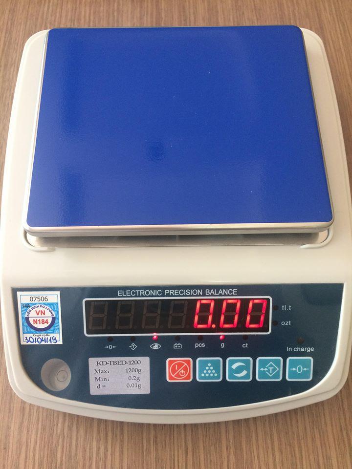 Cân điện tử kd-tbed 1200g - sai số 01g
