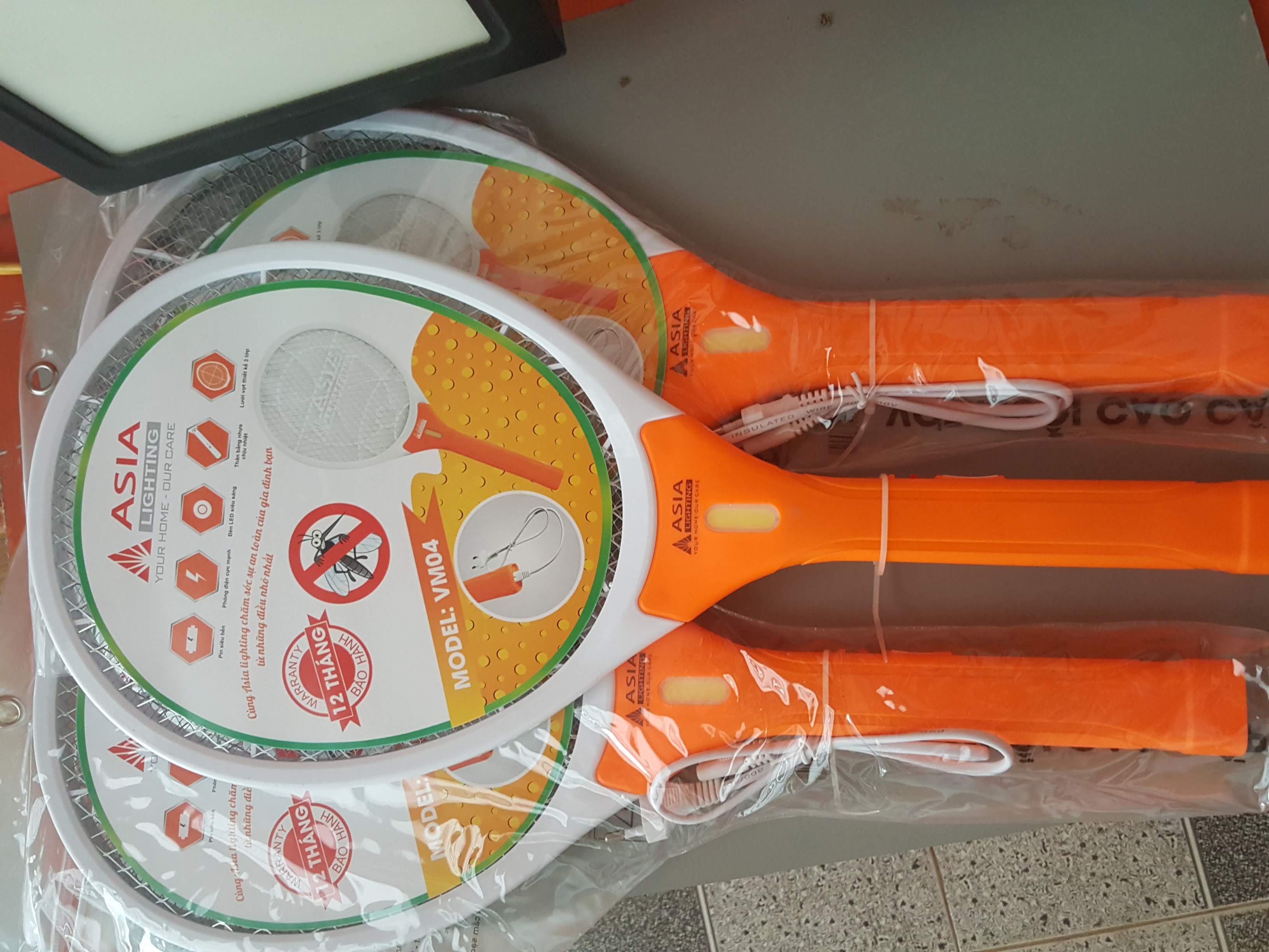 [An toàn] Vợt Muỗi ASIA VM04 Cao Cấp