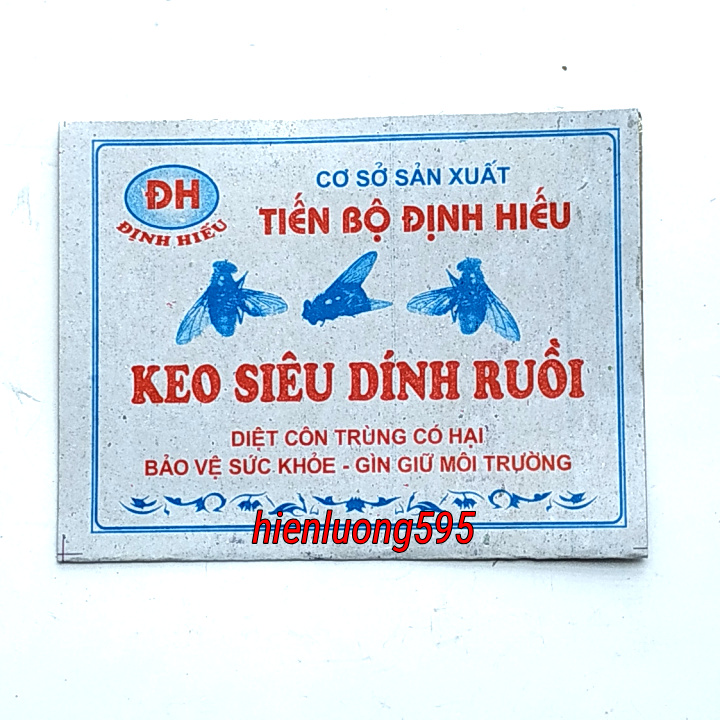 KEO DÍNH RUỒI (25 TẤM)