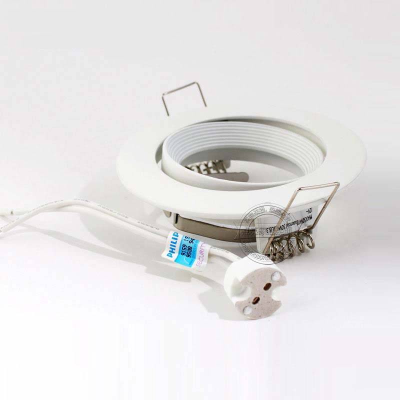 Chóa đèn Downlight âm trần Philips Wiz đổi chiều gồm đui GU10