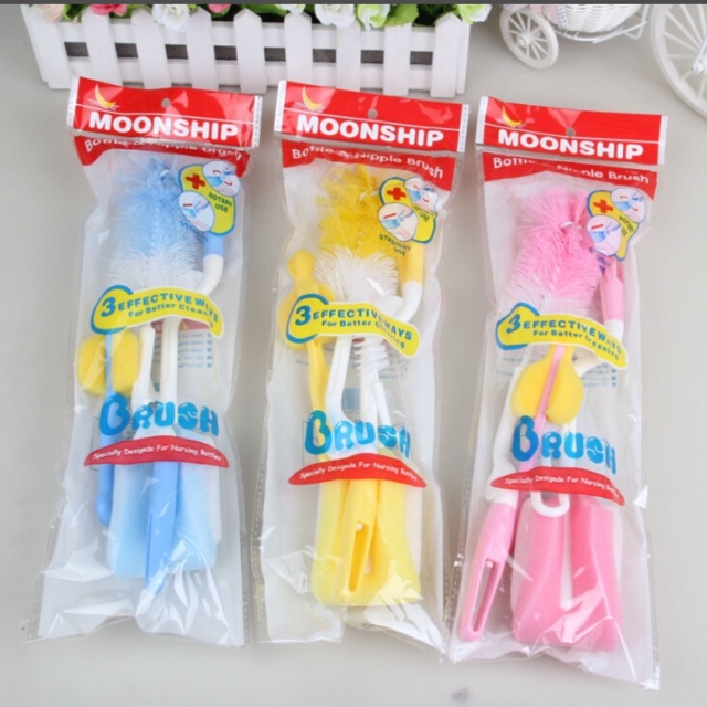 Cọ bình sữa 5 món