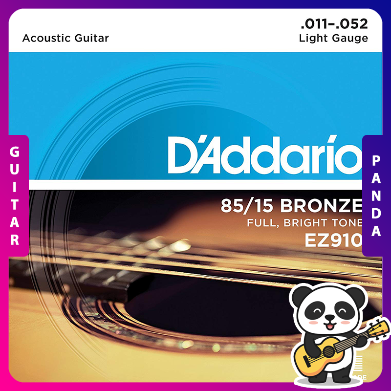Dây Đàn Guitar Acoustic D'Addario EZ910 [Size 11]