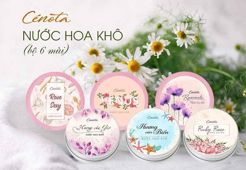 Nước hoa khô Cenota Romantic 20g