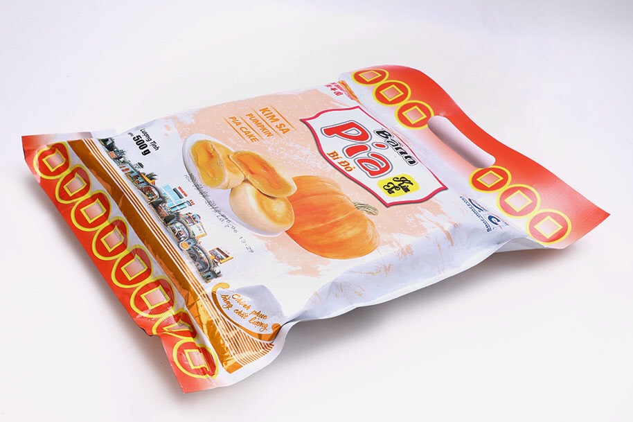 [HCM]Bánh Pía TÂN HUÊ VIÊN mini Kim Sa Bí Đỏ 480g 12 cái