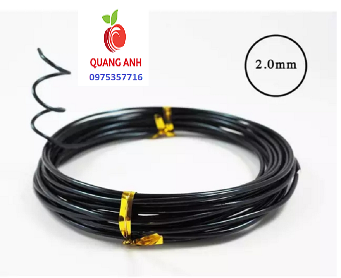 1KG DÂY NHÔM UỐN CÂY CẢNH 2MM - CHUYÊN DÙNG CÂY BONSAI