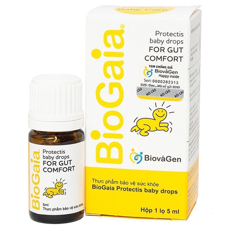 Men Vi Sinh Biogaia Protectis Baby Drops Men Uống 5ml