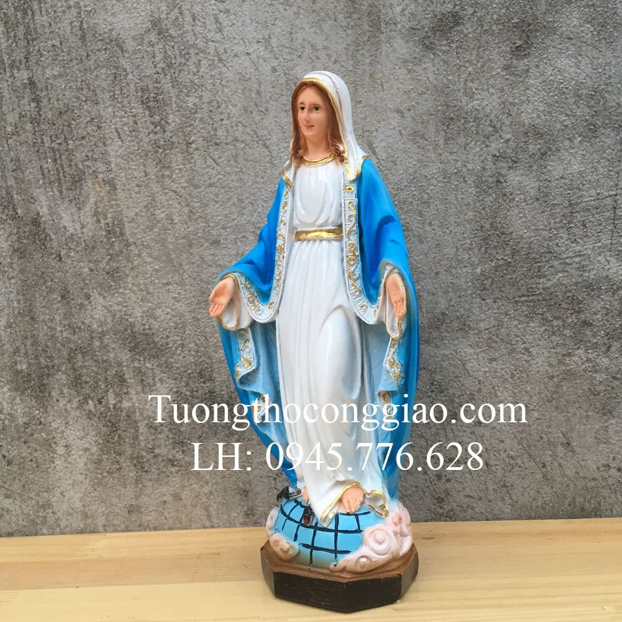Tượng Đức Mẹ Ban Ơn 30cm