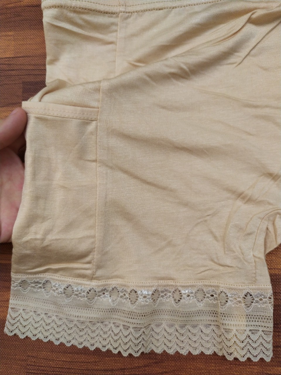 Quần đùi cotton mặc trong váy có túi