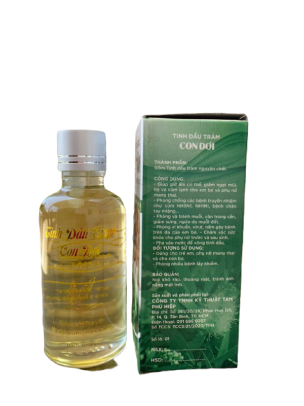Tinh dầu tràm Con Dơi ( Nguyên chất 100%)