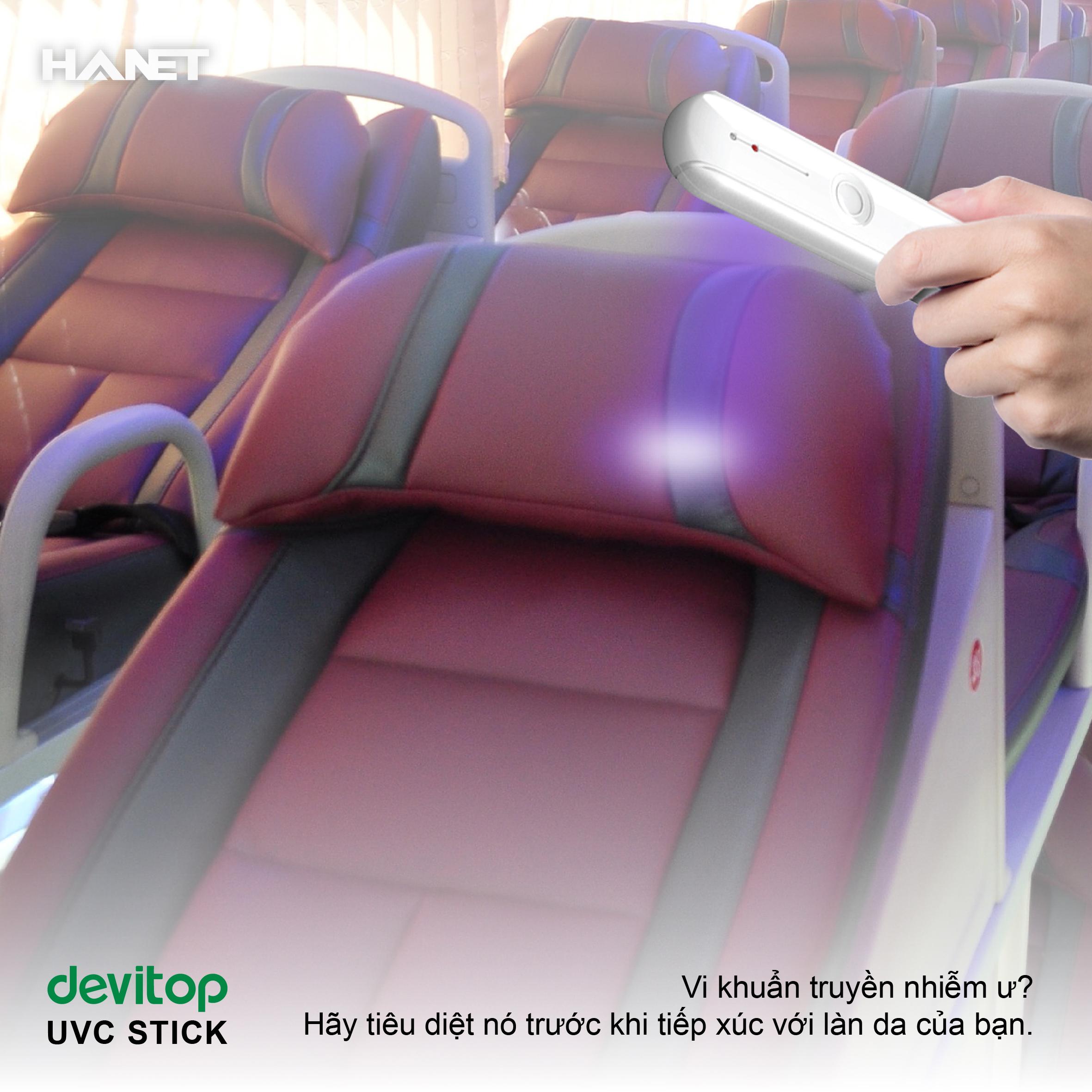 [HCM]Đèn diệt khuẩn khử trùng HANET Devitop UVC Stick