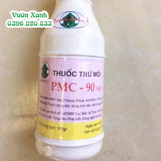 Combo 3 chai Thuốc diệt mối tận gốc PMC 90 dạng bột 100gram