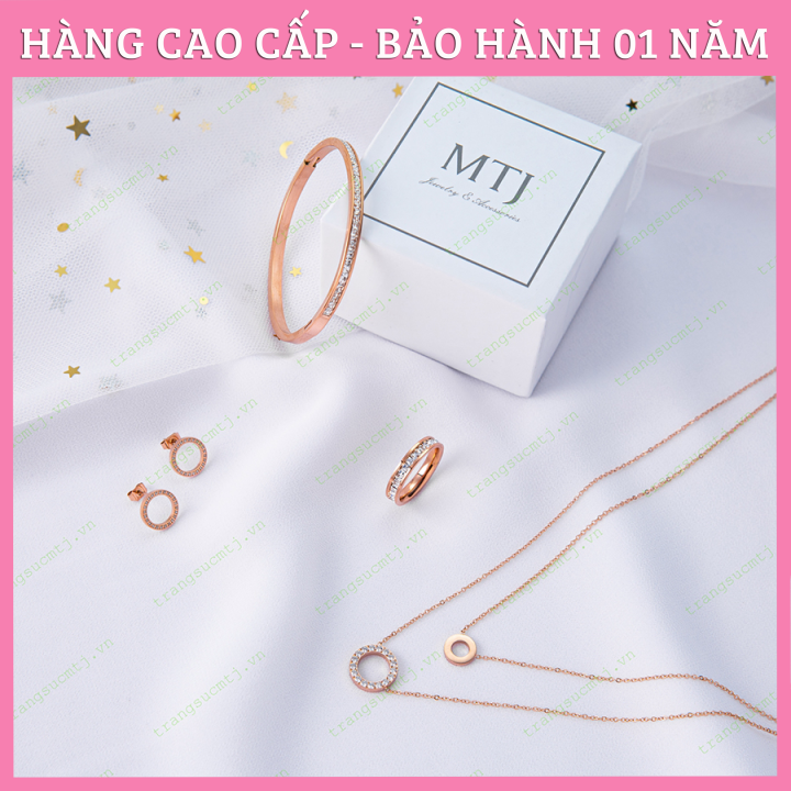 Bộ Trang Sức Nữ 4 Món Thời Trang CB10