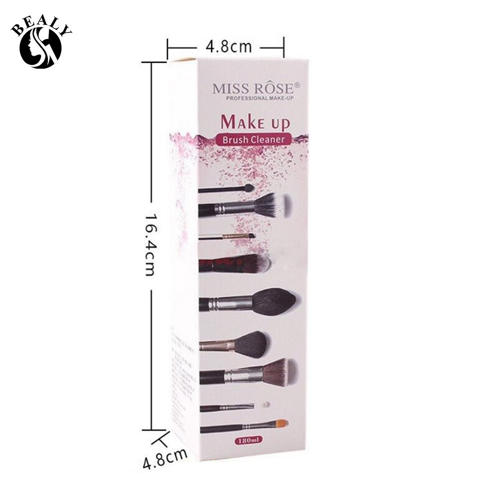 Nước rửa cọ Miss Rose Makeup Brush Cleaner 180ml