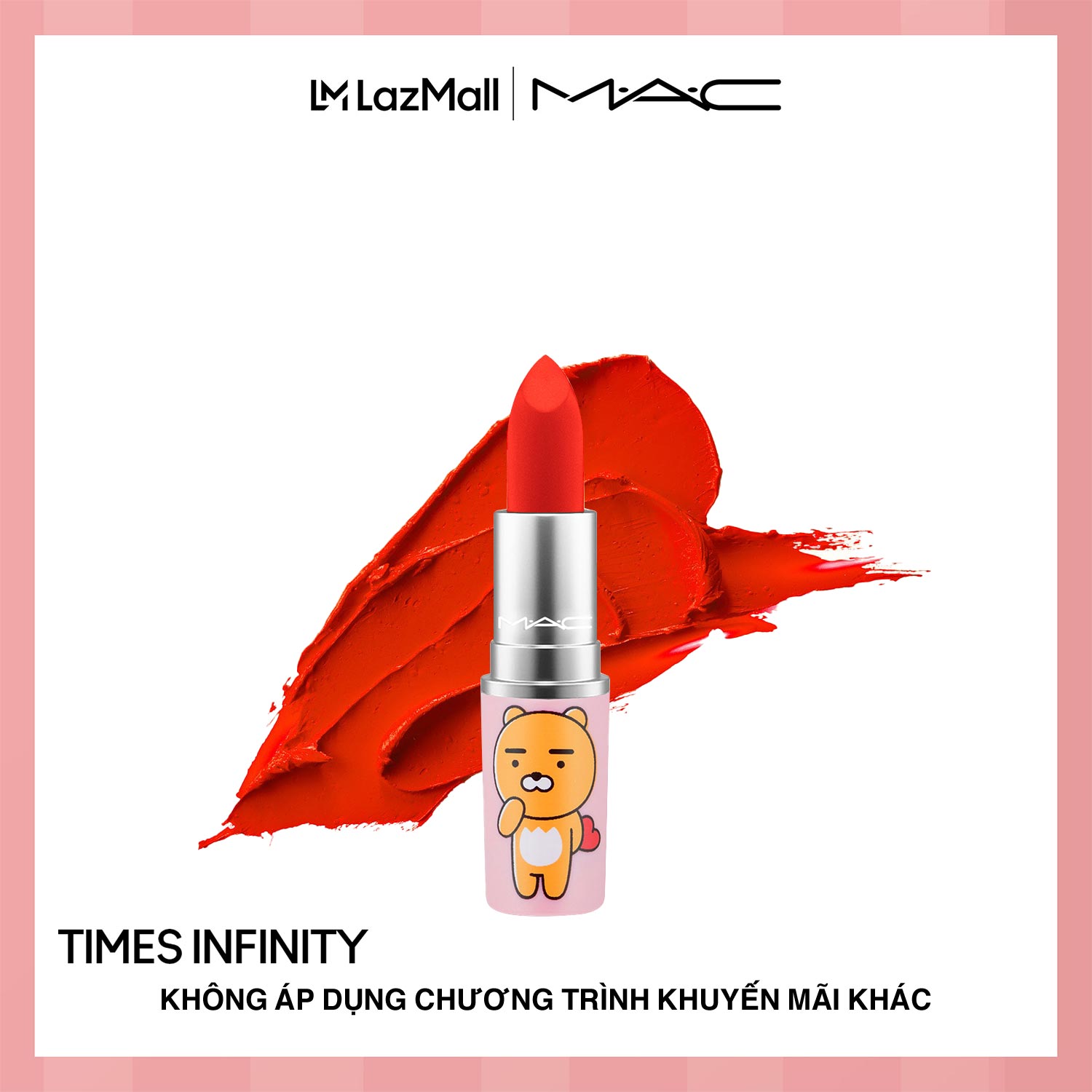 Hình ảnh Son môi mịn lì nhiều dưỡng ẩm MAC Powder Kiss Lipstick - Moisture Matte Lipstick 3g