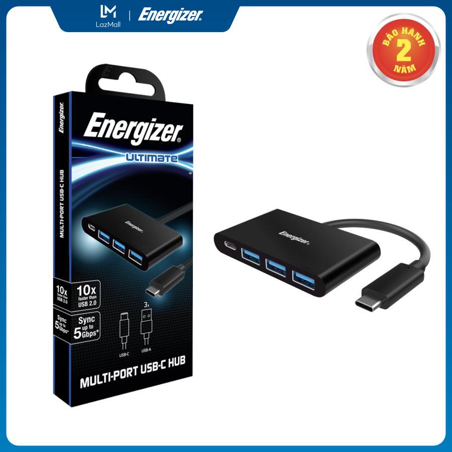 BỘ CHUYỂN USB-C3.1 HUB ENERGIZER 3USB-A/1USB-C - HC304AC
