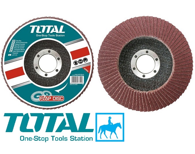Đĩa Nhám xếp 100mm x 16mm Grit 40 TOTAL TAC6310013