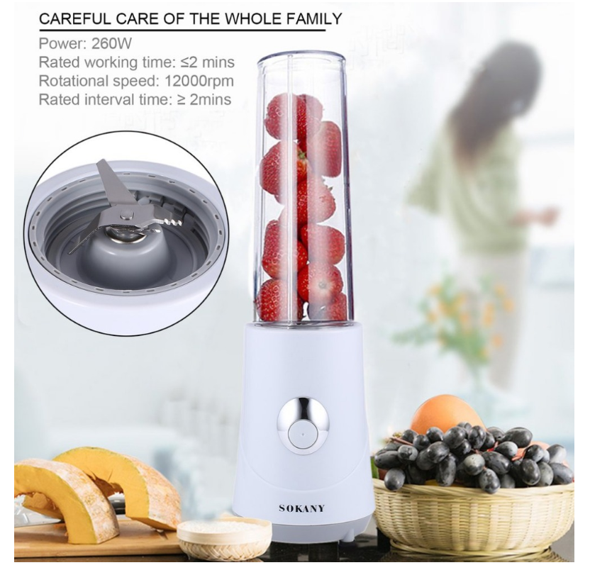MÁY XAY SINH TỐ CẦM TAY SOKANY 709A
