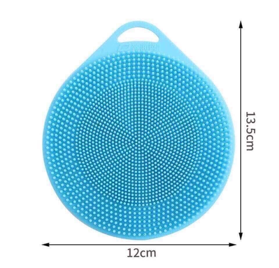 Miếng rửa chén bát silicon đa năng, kiêm nhấc nồi, lót ly, rửa siêu sạch, chống bám dầu mỡ