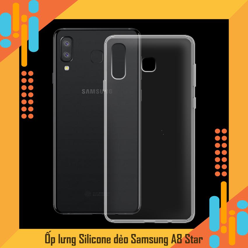 [HCM]Ốp lưng Samsung Galaxy A8 star - 01033 - Silicon Dẻo