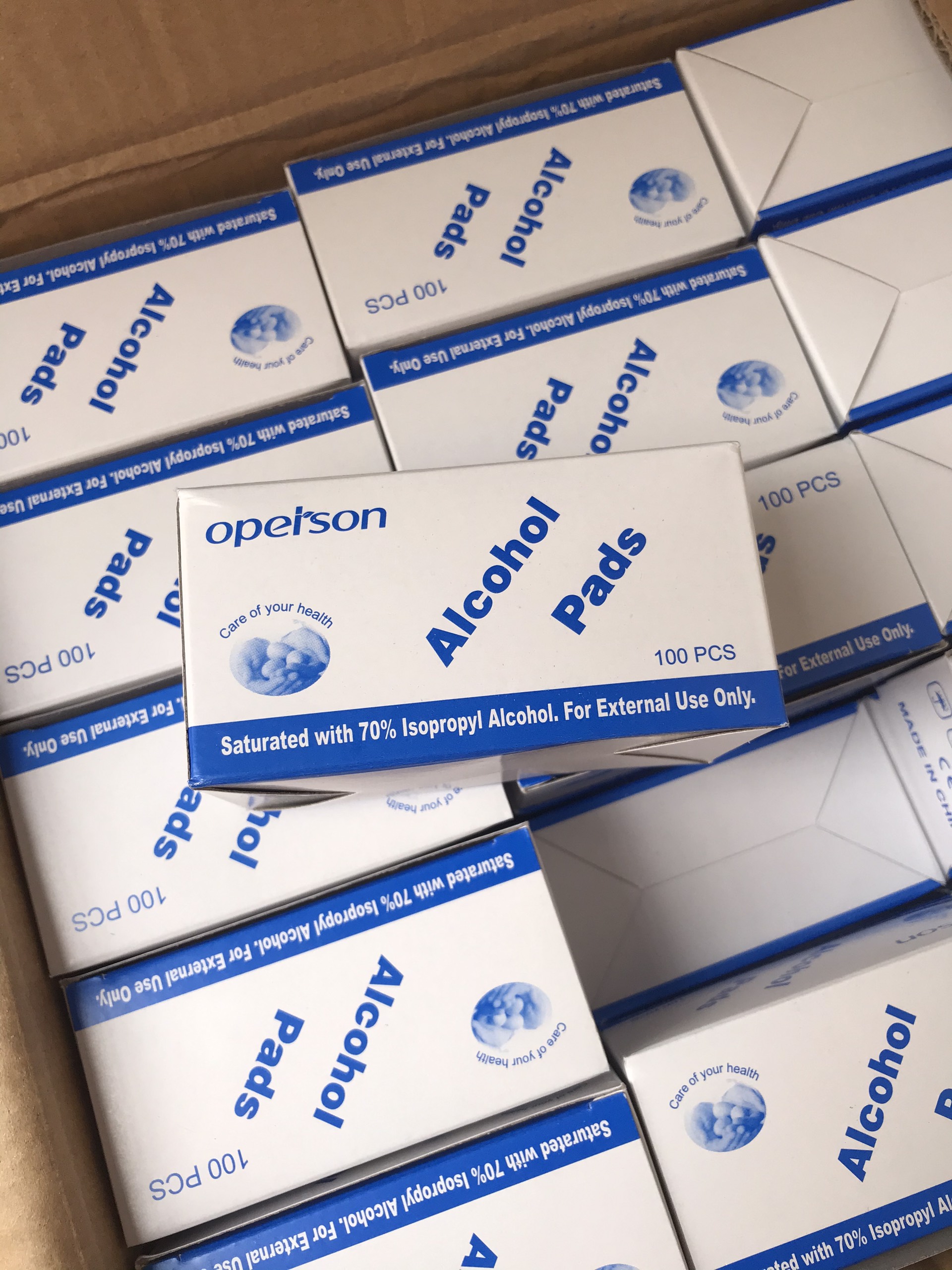 GẠC TẨM CỒN Y TẾ TIỆT TRÙNG (ALCOHOL PADS)