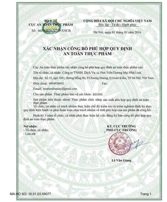 Ngũ cốc dinh dưỡng Beone