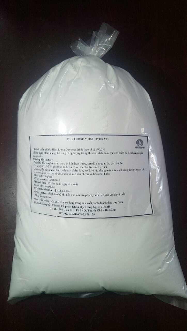 Đường Dextrose monohydrate gói 1kg
