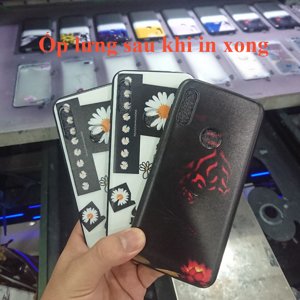 [HCM]Ốp lưng Vsmart Star 3 - Ốp dẻo đen in hình Random