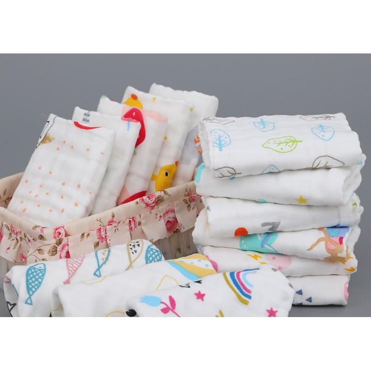 SET 5 KHĂN MẶT XÔ 6 LỚP CHO BÉ YÊU