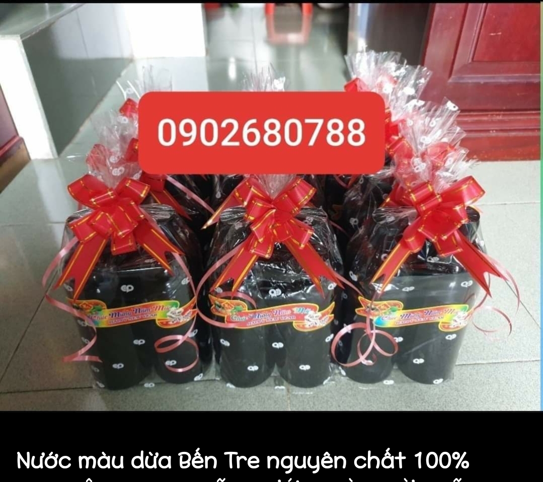 NƯỚC MÀU DỪA 100% NGUYÊN CHẤT BẾN TRE
