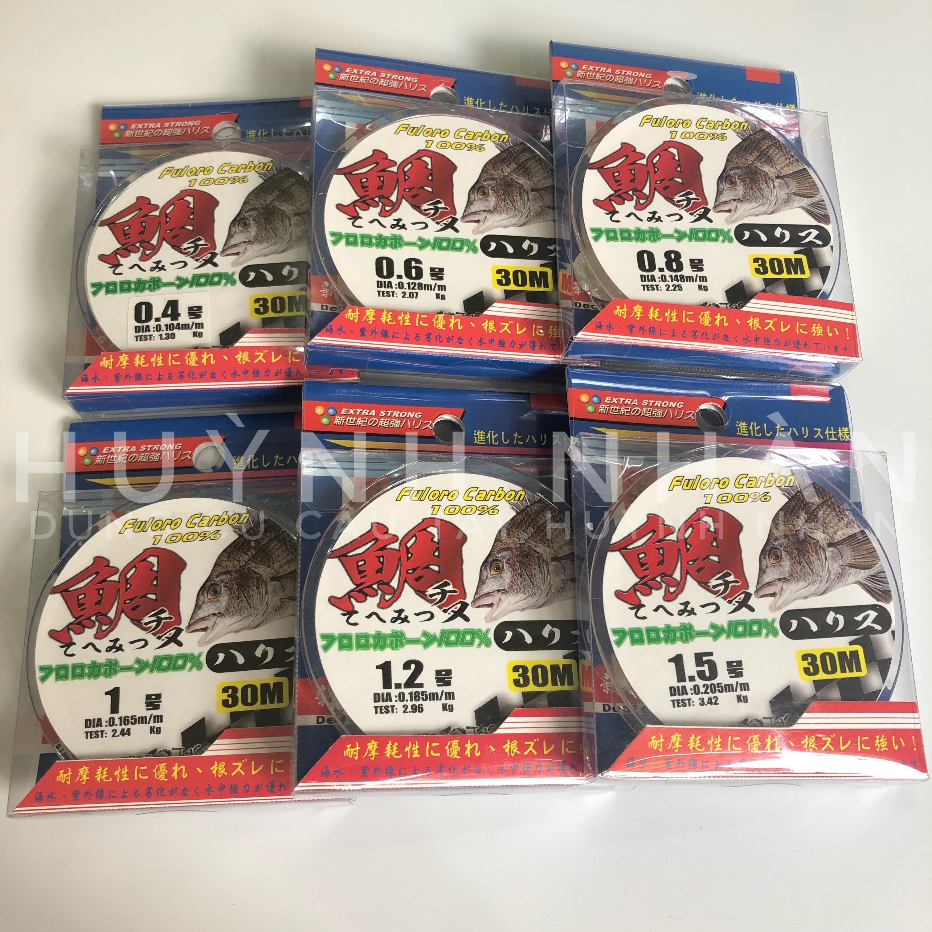 Dây cước buộc thẻo Tasayan 30m Fluorocarbon 100%