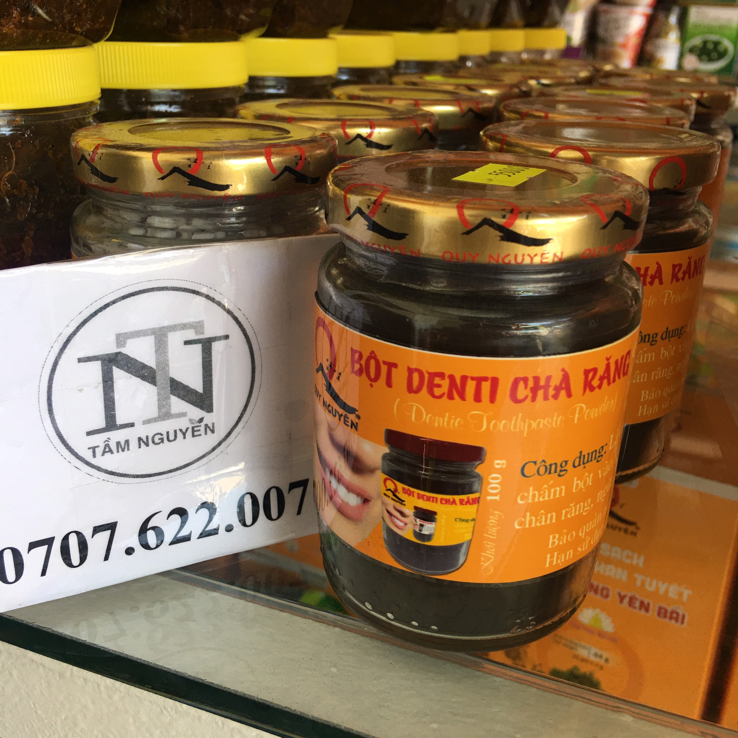 Bột Denti Chà Răng QUY NGUYÊN 100g