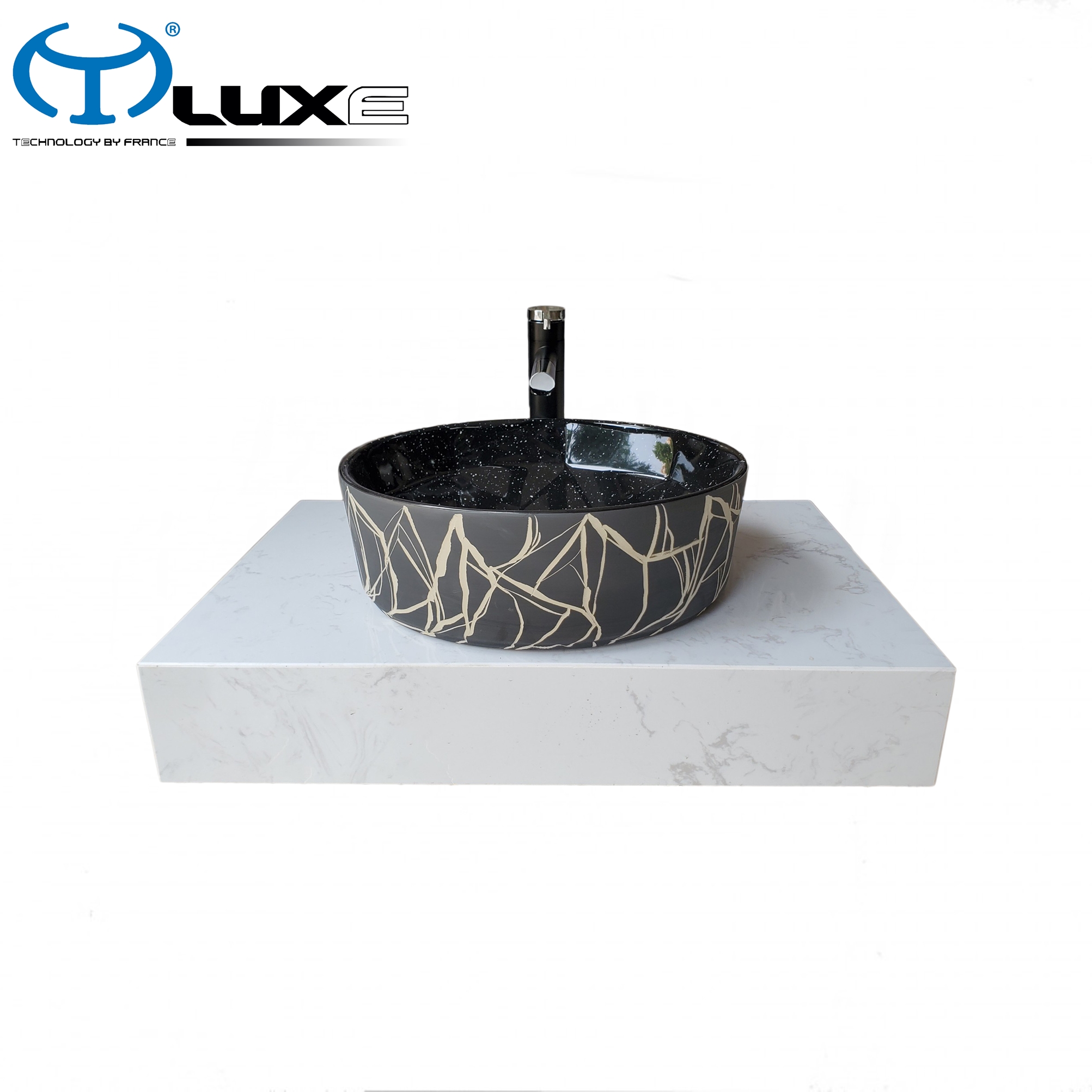Vòi Lavabo cao cấp Luxe V8001