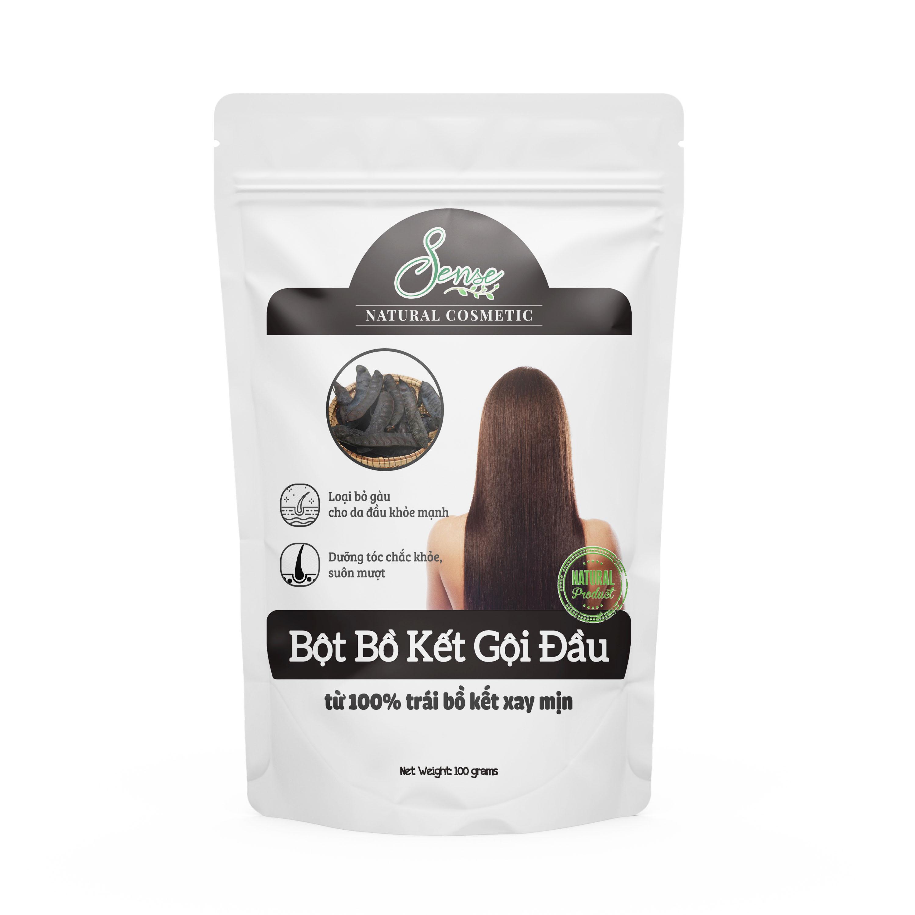 Bột Bồ Kết Gội Đầu Sense - Gói 100g
