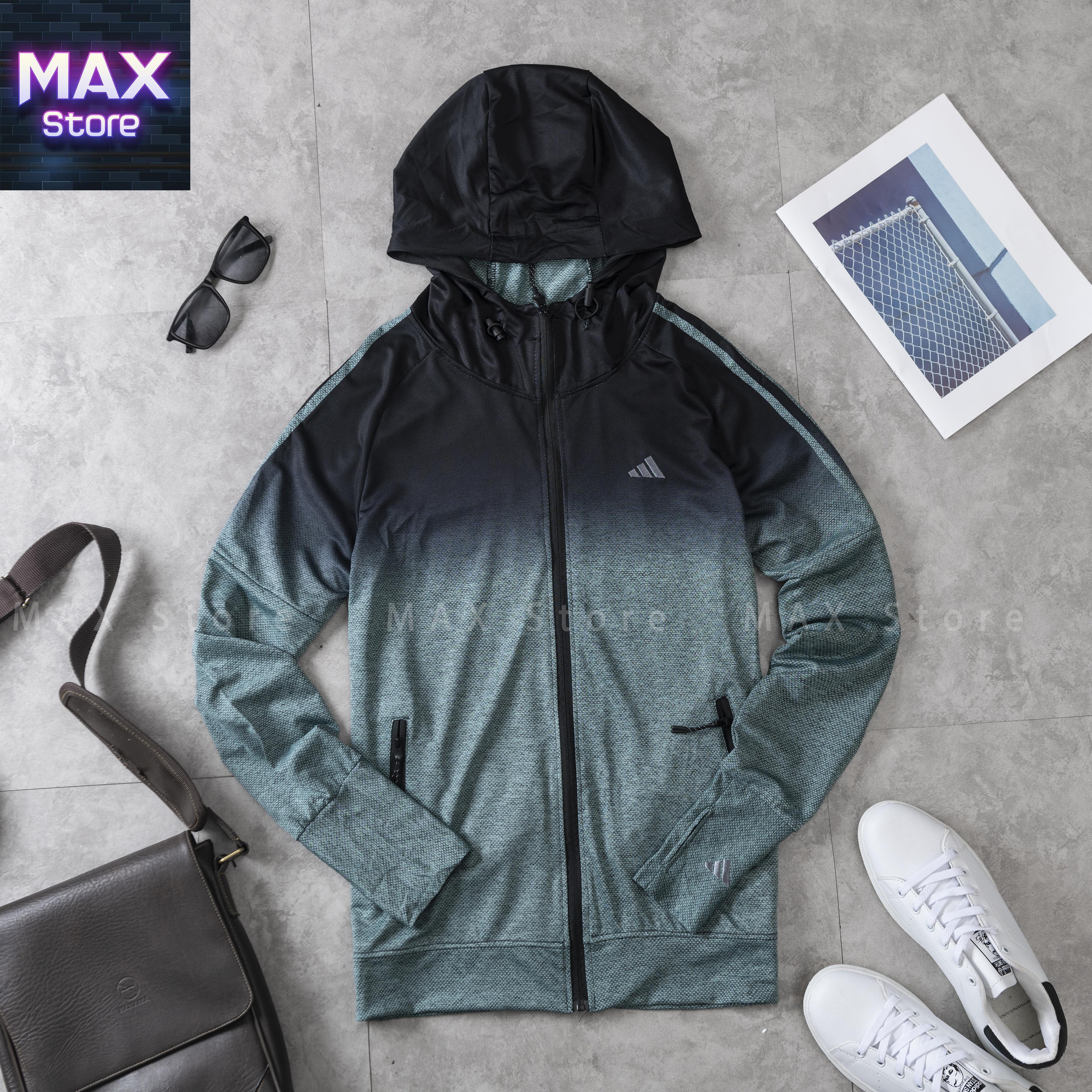 Áo khoác nam /áo khoác gió/ao khoac nang nam/MAXSHOP/áo chống nắng nam kéo khóa-chất liệu kim cương thông hơi,thoáng mát,thấm hút mồ hôi full size -CD 02
