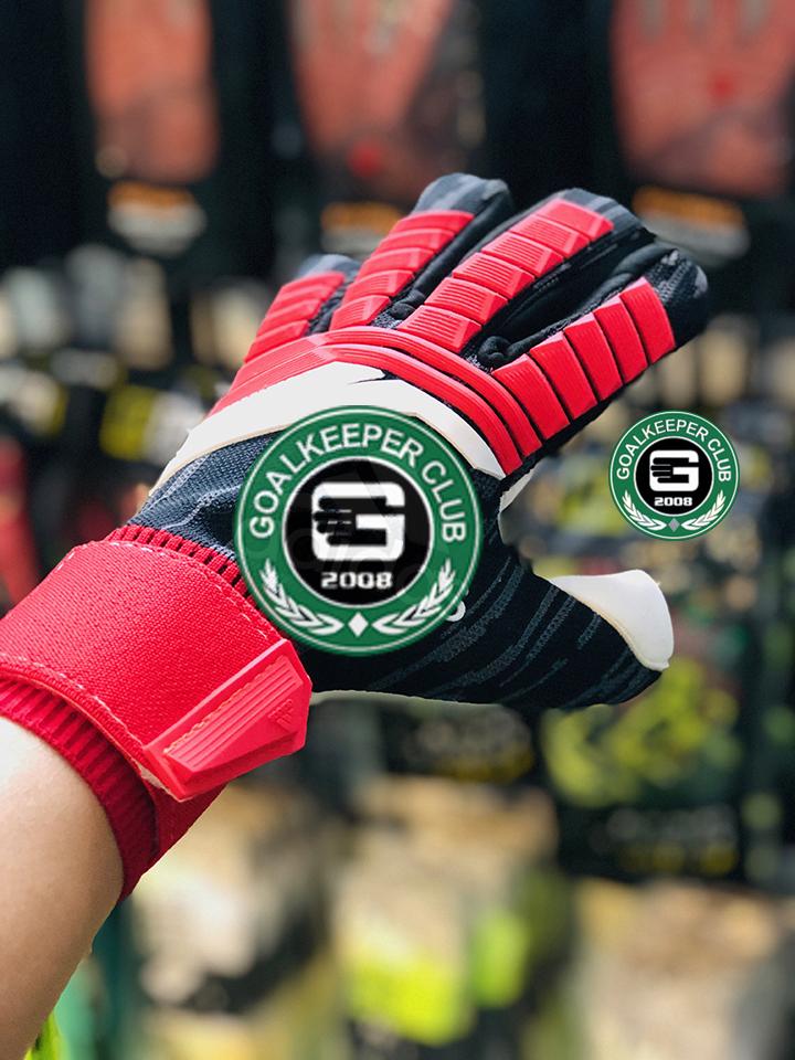 Găng tay thủ môn A Predator Pro - Đen Đỏ
