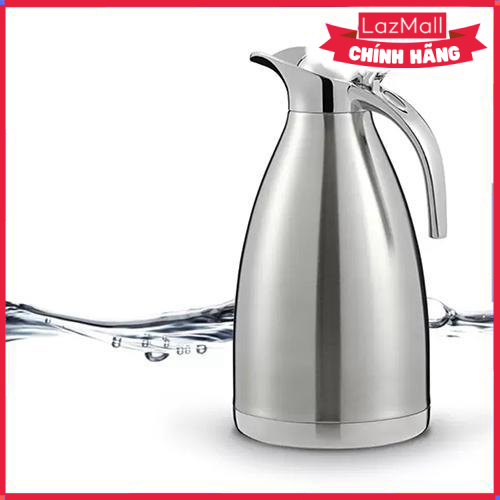 Bình inox 2l vouller đựng nước giữ nhiệt , bình giữ nhiệt có quai. - hàng chính hãng
