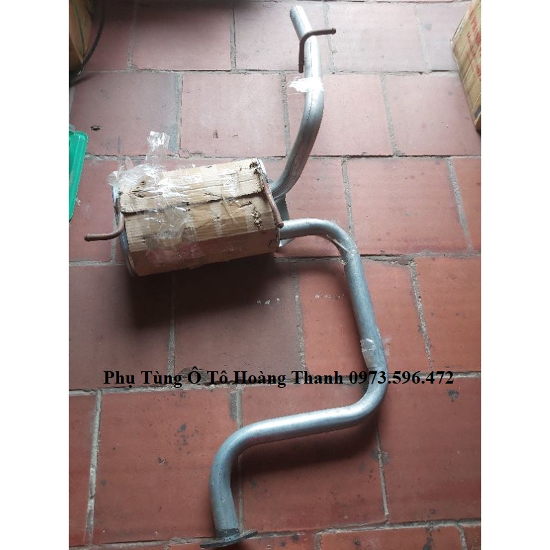 Ống xả Matiz 2 đoạn cuối/ bầu pô giảm thanh Matiz