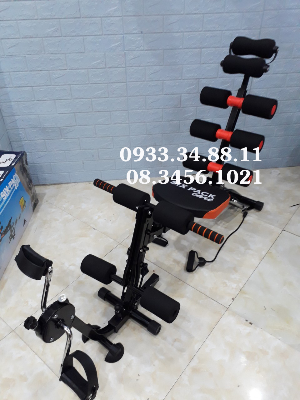 Máy tập Six Pack Care đạp chân