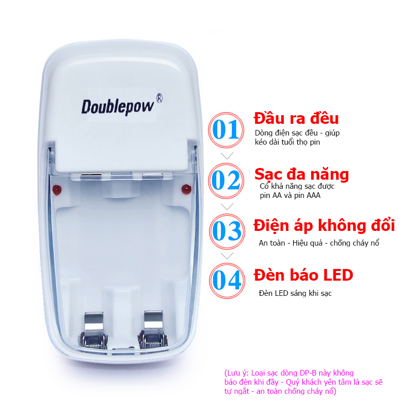 Doublepow Dp-B01 Aa/Aaa Battery Charger