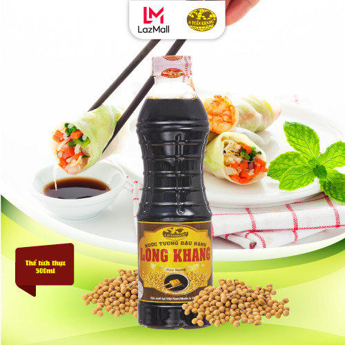 Nước tương đậu nành Long Khang 500ML
