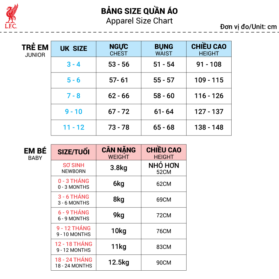 LFC Áo thun thể thao tay ngắn trẻ em Salah Flag Graphic A12411