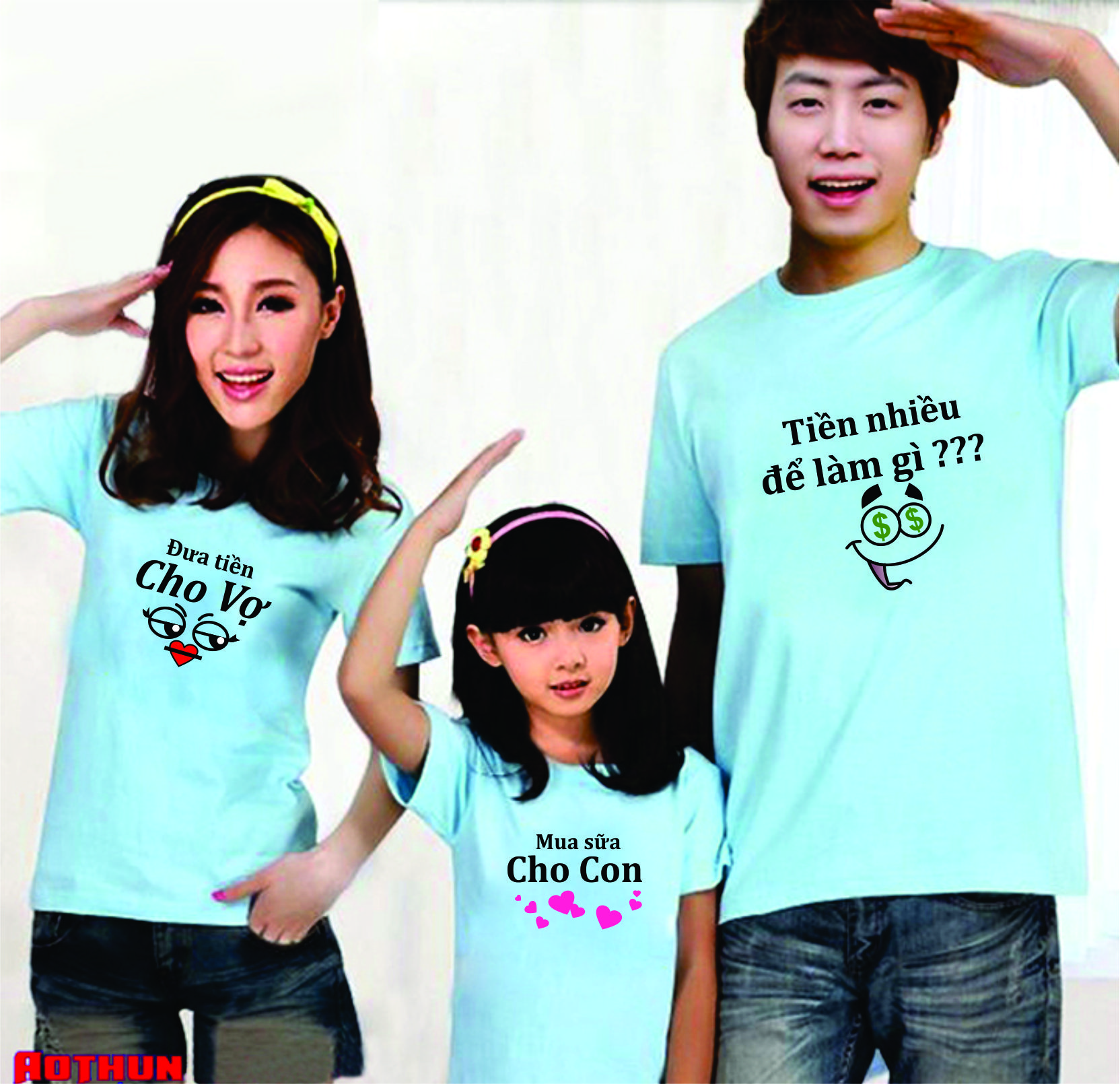 [HCM]Áo thun gia đình 001
