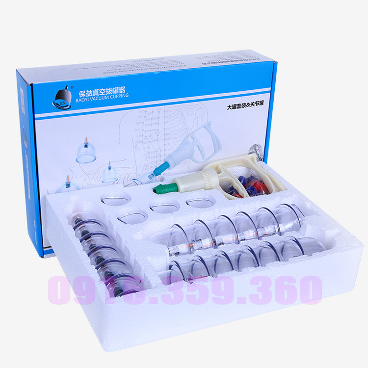 Bộ giác hơi 24 cốc không dùng lửa BY2418