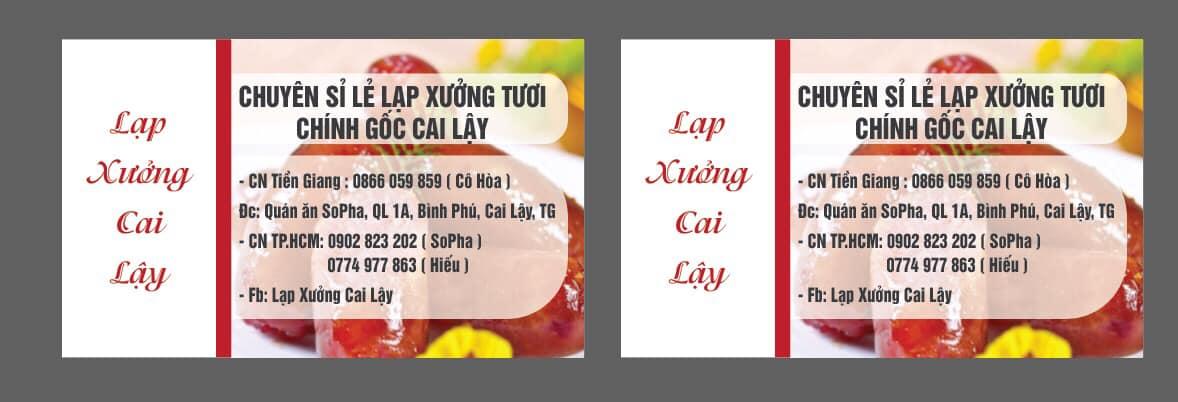 [HCM]Lạp xưởng tươi 1kg Sate Cai Lậy