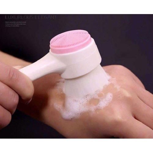 [HCM]CỌ RỮA MẶT 2 ĐẦU MASSAGE