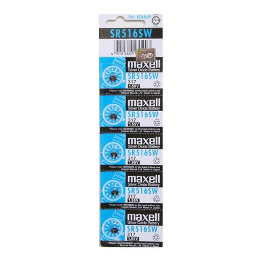 [HCM]Combo Vỉ Pin nhật Maxell SR516SW 317 vỉ 5 viên